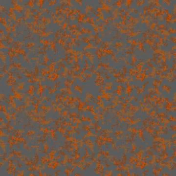 Brown rust texture on metal, seamless pattern Stock Illustration