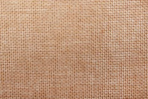Brown sackcloth texture or background and empty space. jute texture Stock Photos