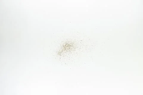 Brown sand on white background Stock Photos