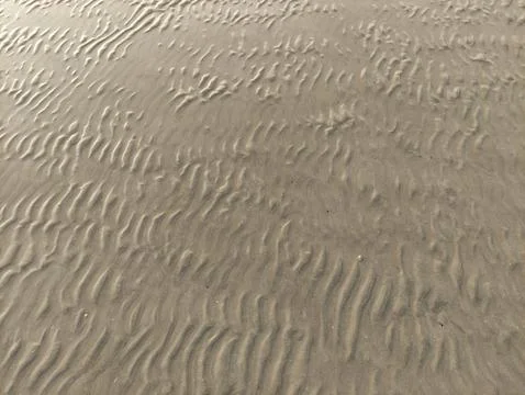 Brown sandy soil texture on the beach Stock Photos