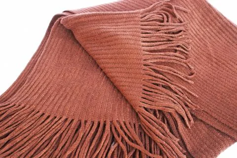 Brown scarf Stock Photos
