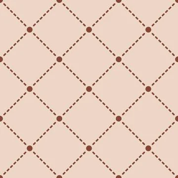 Brown seamless pattern Stock Illustration