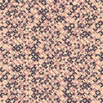 Brown seamless a pattern of small circles Illustrazione stock