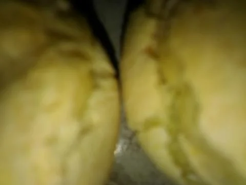 Brown shiny background with different elements in a blur effect Foto stock