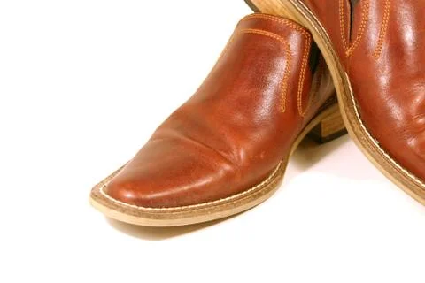 Brown shoes 스톡 사진