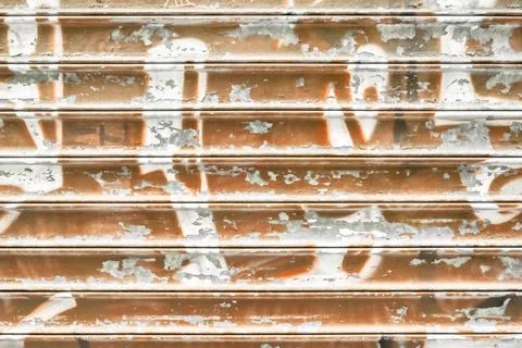 Brown shutter grunge Stock Photos