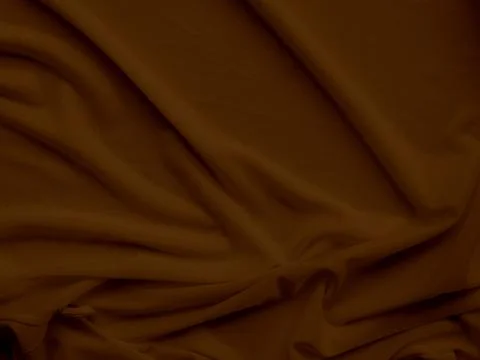 Brown silk cloth curtain pattern dark coffee color wall old textile Stockfoto's