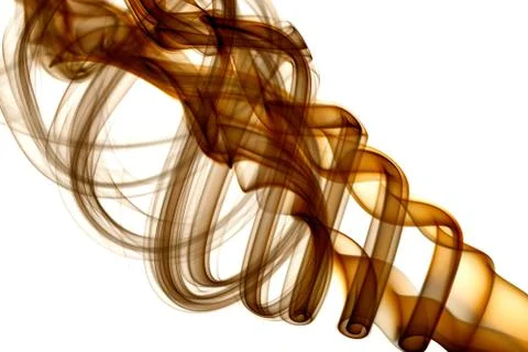 Brown smoke Foto stock