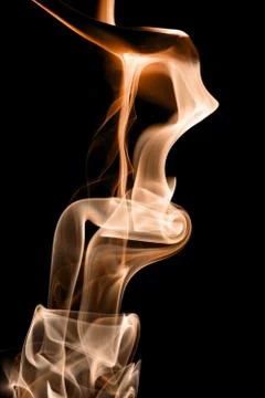 Brown smoke Stock Photos