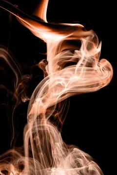 Brown smoke Stock Photos
