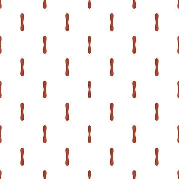 Brown snowboard pattern repeating for winter sports background Stock Illustration