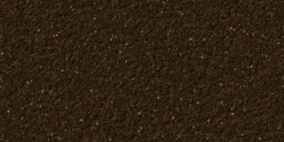 Brown sod backdrop. Earth pattern. Seamless ground texture. Soil background.. Stock Illustration