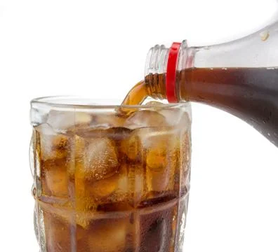 Brown Soda Foto stock