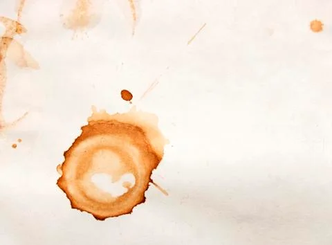 Brown spots of coffee Foto stock