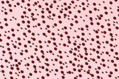 Brown spotted space on pale pink for decoration Stock Illustration