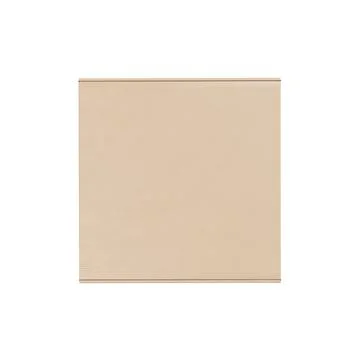 A brown Square Corrugated Box image isolated on a white background Stock Illustration