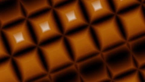 Brown square pulsing bricks abstract loop. Podcast, streaming, backdrop. Stockbeeldmateriaal 136347634