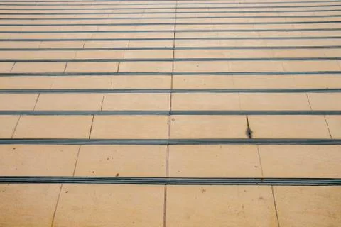 Brown stair pattern in horizontal style Stock Photos