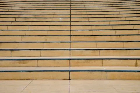 Brown stair pattern in horizontal style Stock Photos