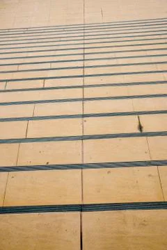 Brown stair pattern in vertical style Stock Photos
