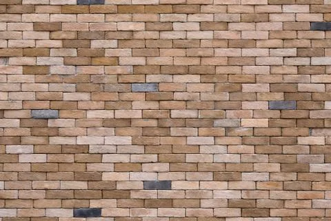 Brown stone brick wall Stock Photos