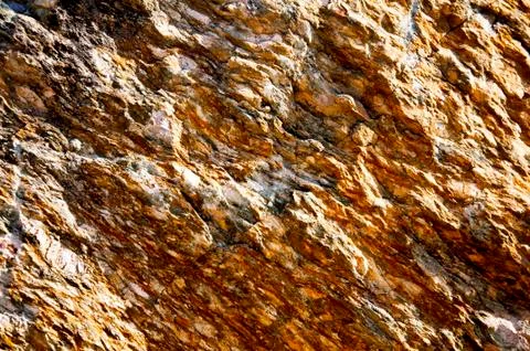 Brown stone hard surface Stock Photos