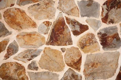 Brown stone wall Stock-Fotos