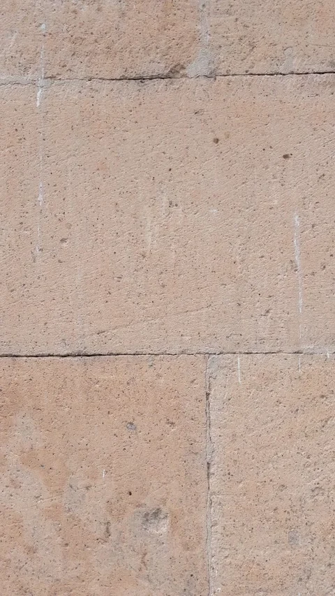 Brown Stone Wall Texture Concrete Block Surface Rough Natural Rock Pattern .. Vídeos de archivo 332657981