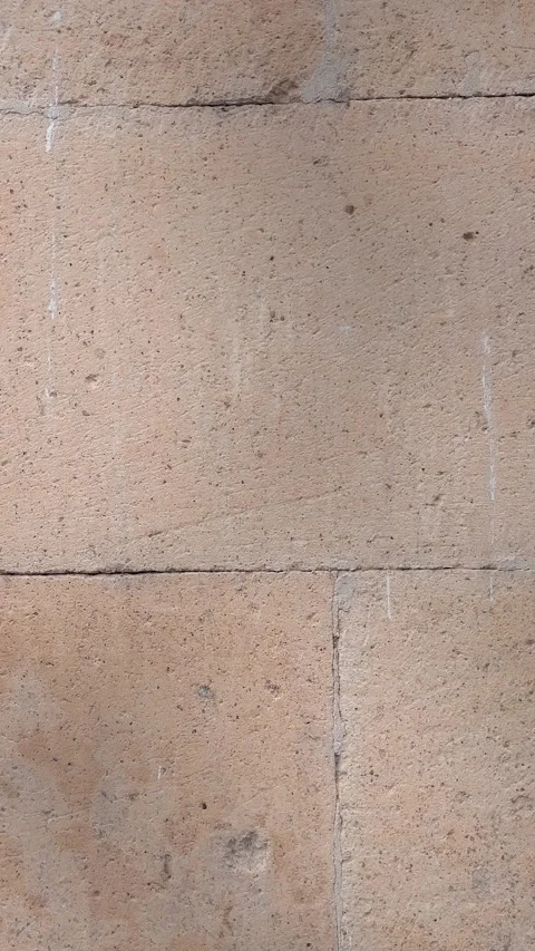 Brown Stone Wall Texture Concrete Block Surface Rough Natural Rock Pattern .. Vídeos de archivo 332658078