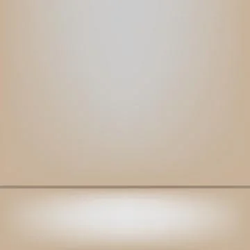 Brown studio background Interior Stock Illustration