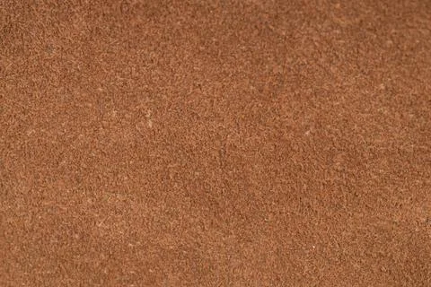 Brown suede leather texture macro background Foto stock