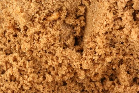 Brown sugar background Stock Photos