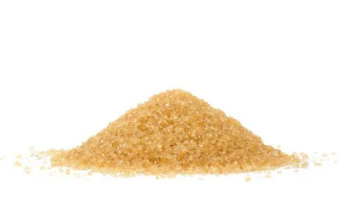 Brown sugar background Stock Photos