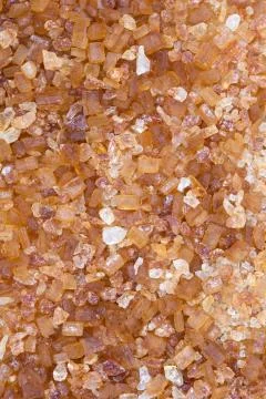 Brown sugar background Stock Photos