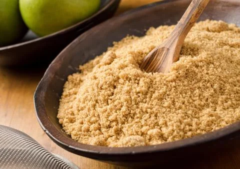 Brown sugar Foto stock