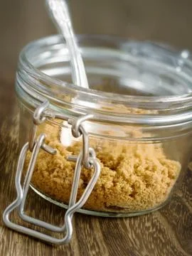 Brown sugar Stock Photos