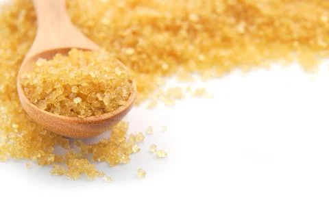 The brown sugar Stock Photos