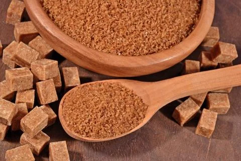 Brown sugar Stock Photos