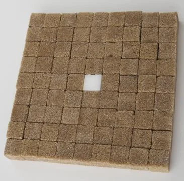 Brown sugar texture Foto stock