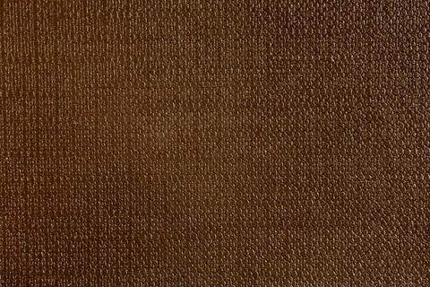 Brown synthetic leather texture surface with uniform pebbled grain pattern Stock Photos