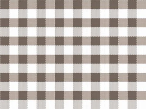 Brown table cloth seamless pattern Stock Illustration
