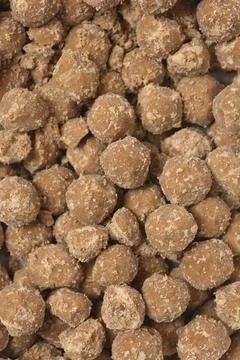 Brown Tapioca Pearls Background Stock Photos