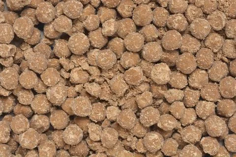 Brown Tapioca Pearls Background Stock Photos