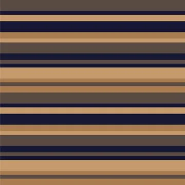 Brown Taupe Stripe seamless pattern background in horizontal style Illustrazione stock