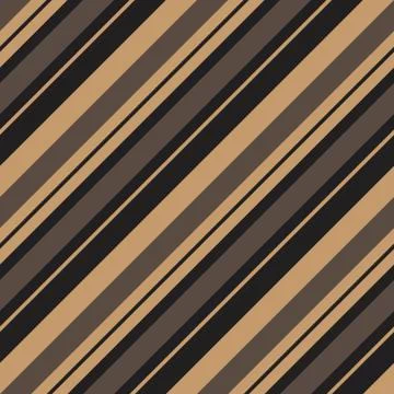 Brown Taupe Stripe seamless pattern background in diagonal style Stock Illustration