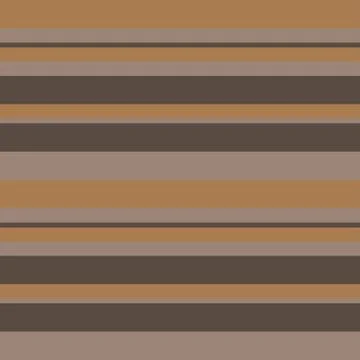 Brown Taupe Stripe seamless pattern background in horizontal style Illustrazione stock