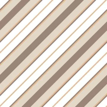 Brown Taupe Stripe seamless pattern background in diagonal style Illustrazione stock