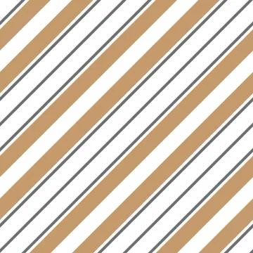 Brown Taupe Stripe seamless pattern background in diagonal style Illustrazione stock