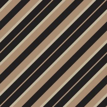 Brown Taupe Stripe seamless pattern background in diagonal style Illustrazione stock