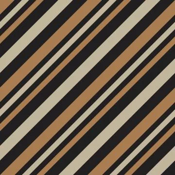 Brown Taupe Stripe seamless pattern background in diagonal style イラスト素材
